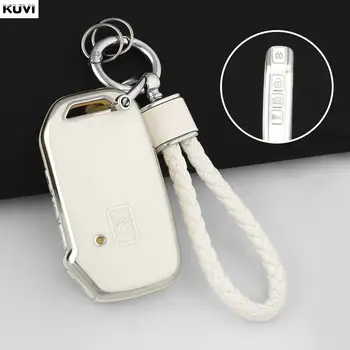 適用於起亞Ceed、Cerato、Forte、NIRO、Seltos、Sorento、Soul、Sportage、Telluride、K5無鑰匙進入系統的全新TPU汽車鑰匙殼/鑰匙圈 8 最佳銷售 起亞Ceed的汽車造型 - №8