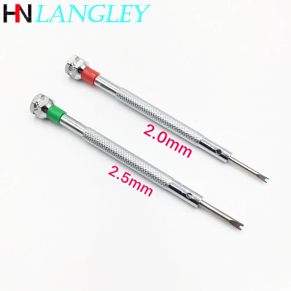 H Screwdriver for Hublot Watch Strap Buckle U-type Screwdriver Metal Special Repair Tool 2.5x1.5mm/2.0x1.0mm 1PCS