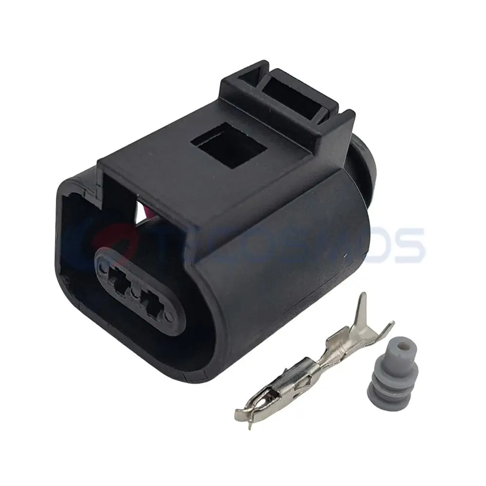 

5/10 комплектов 2-контактный 1,5 мм автоматический электрический разъем 1J0973702 для катушки зажигания, автоматический датчик температуры, разъем клапана дефляции