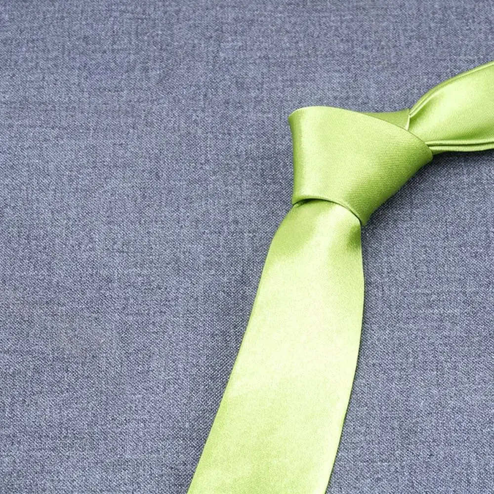 Professional Business Necktie 8cm Solid Color Cravat Mens Formal Wedding Groom Suit Accessory Polyester Fabric Wear