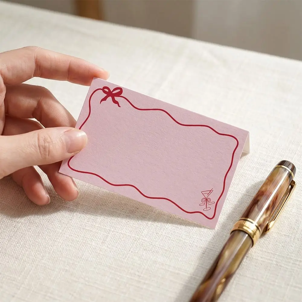 Segnaposto Matrimonio Pieghevoli con Design a Farfalla Rosa - Eleganti Segnaposto da Tavolo per Matrimonio Stile Pagine