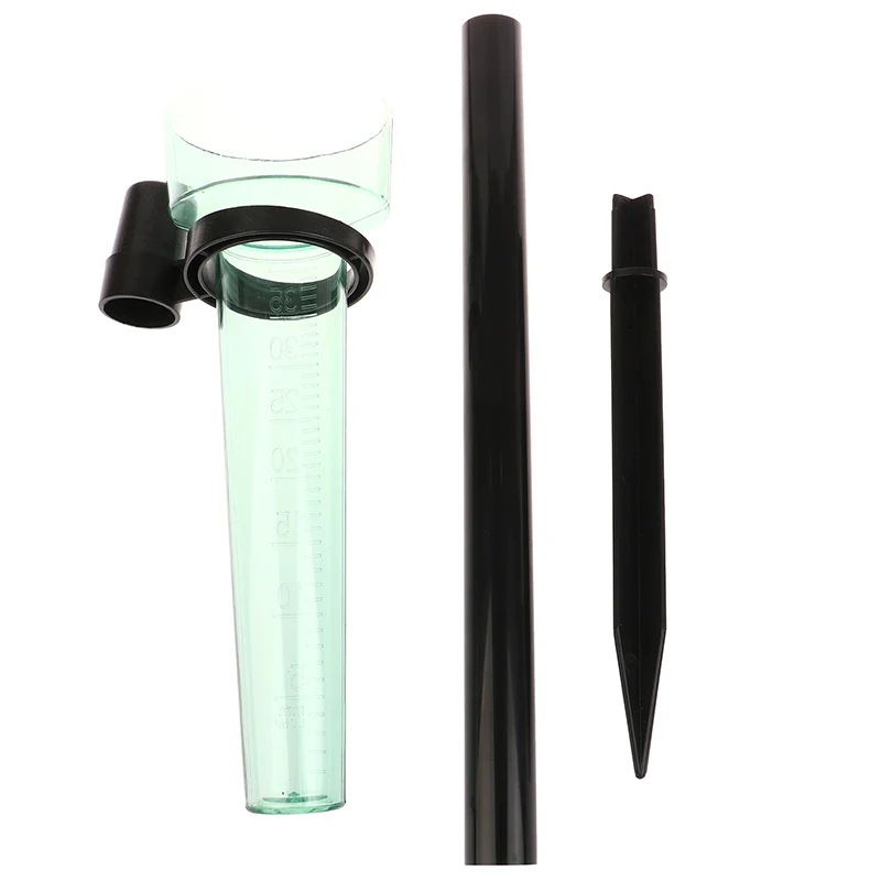 Tasse de mesure de pluie portable en polystyrène, outil de mesure pour le sol de l'eau de jardin, compteur de pluie extérieur, renforcement de l'eau de pluie