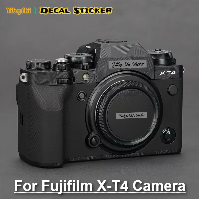 For Fuji XT4 Camera Decal Skin Anti Scratch Wrap Cover for Fujifilm XT-4 Camera Sticker Anti Scratch Court Wraps Cases