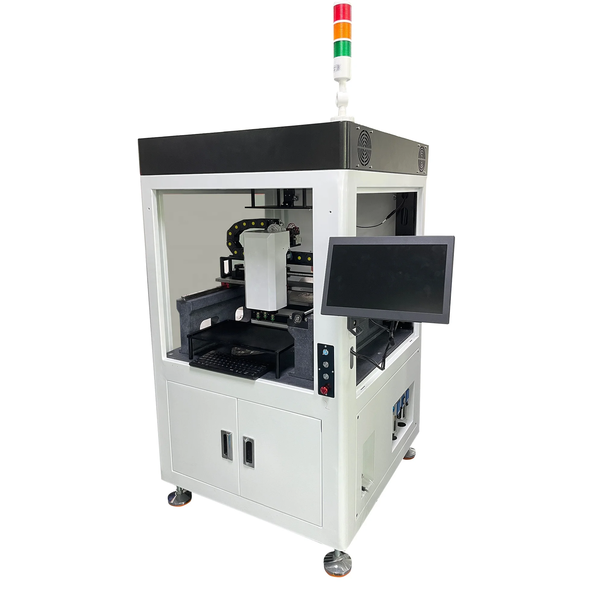 A small modular gantry rob ot with a vision system for sorting and placing miniature parts in a flexible feeding system