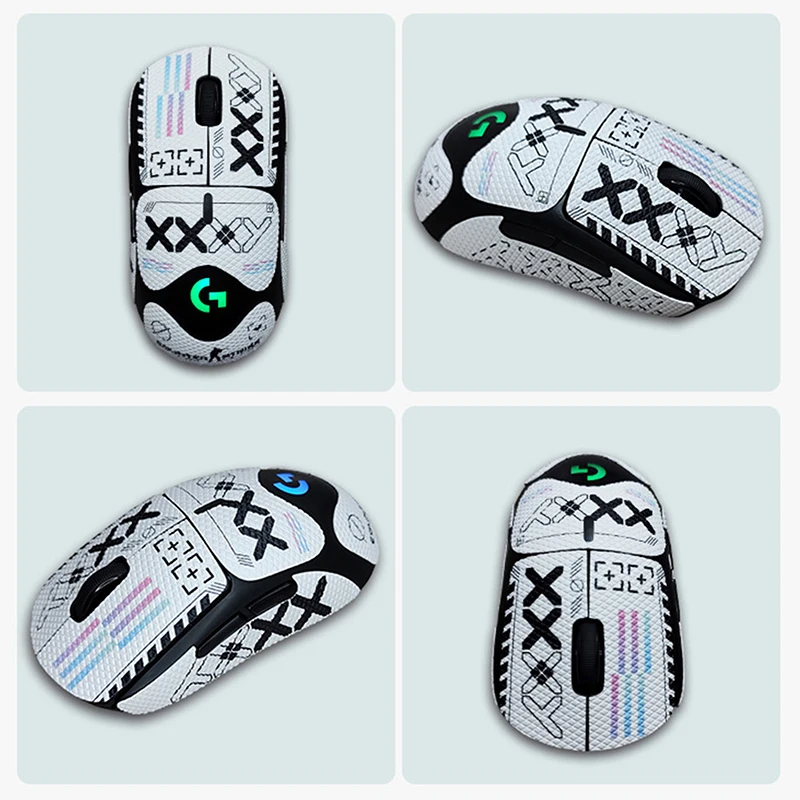 For G Pro X Superlight Wireless Mouse Mouse Grip Tape Skate Handmade Sticker Non Slip Suck Sweat