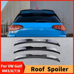 Rear Roof Spoiler Wing Splitter Body Kit Trunk Lip Air Deflector Tuning Accessories For VW Golf MK5 MK6 MK7 MK7.5 MK8 GTI GTD R