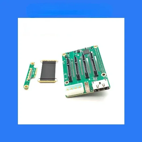 ROCK PI 4 A+ Series 3 A PENTA SATA HAT Kit