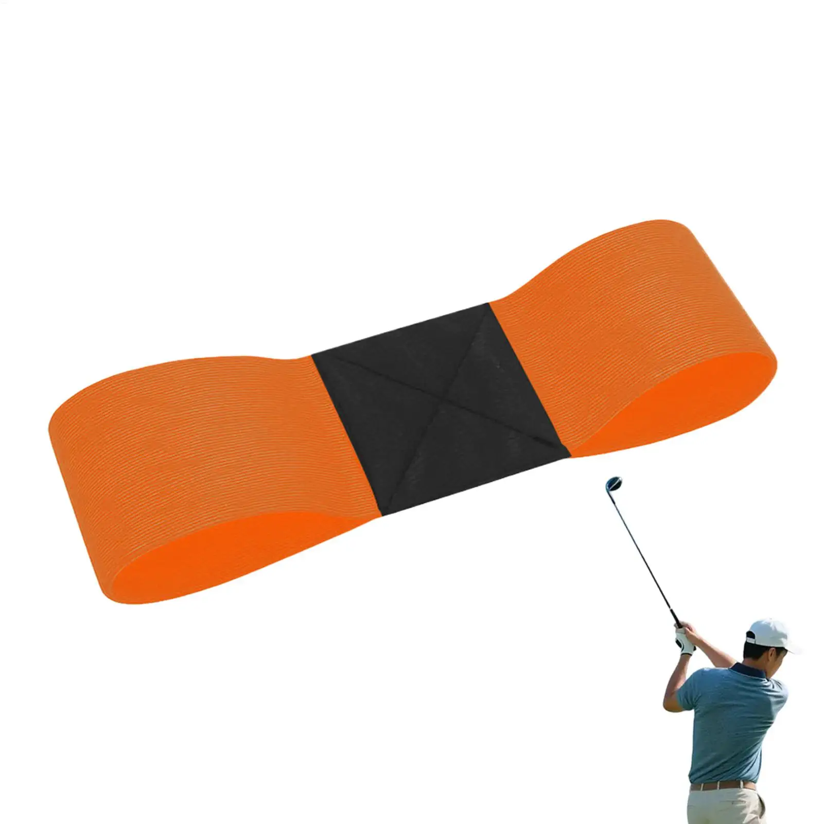 Golf Swing Correction Strap Elastic Golf Arm Band Training Aid Portable Golf Swing Alignment Band For Swing Postures Training