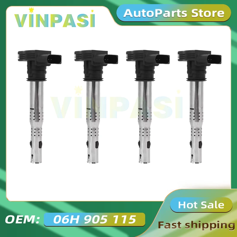 

Катушка зажигания для автомобилей AUDI, SEAT, SKODA, VOLKSWAGEN, номер детали 06H905115