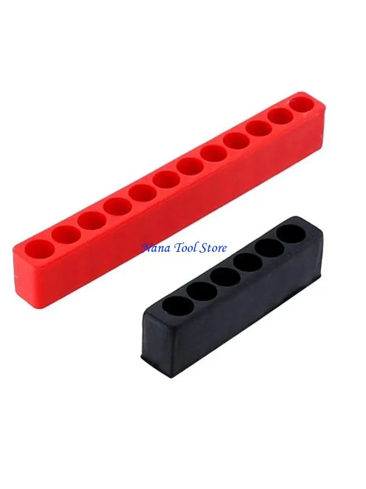31GJ 12 Holes Bit Organiser Screwdriver Bit Holder Plastic for Saving Space 5