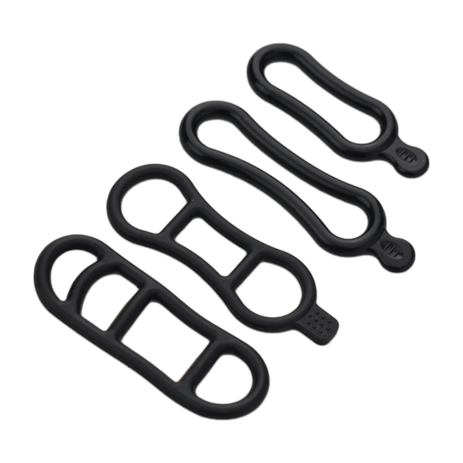 

4/6Pcs Bicycle Cycling Silicone Elastic Strap Bandage Light Lamp Mount Holder Mountain Bike Electric Vehicle Road Folding Bike