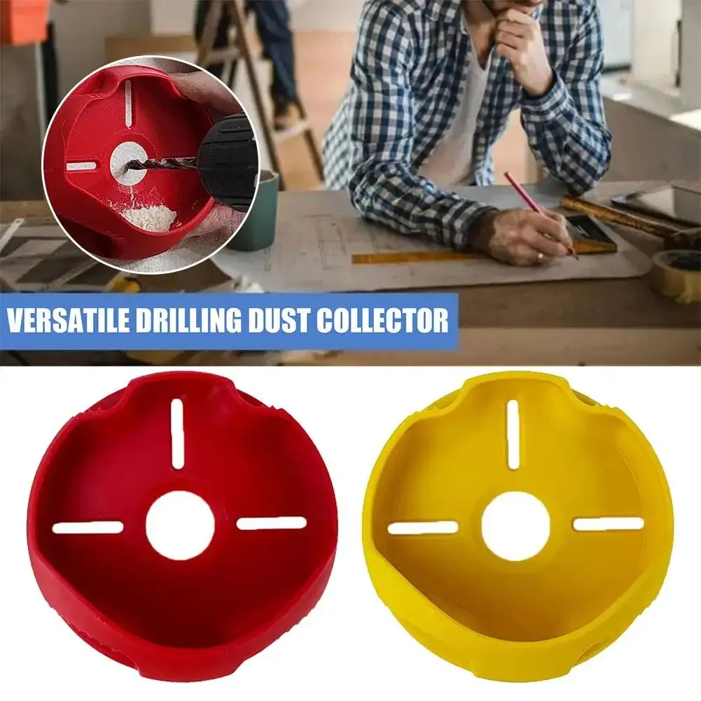 3D Printed Drill Dust Collector Custom Fit Reusable For Impact Hammer Power Tools Home Workshop Dustproof Accessory