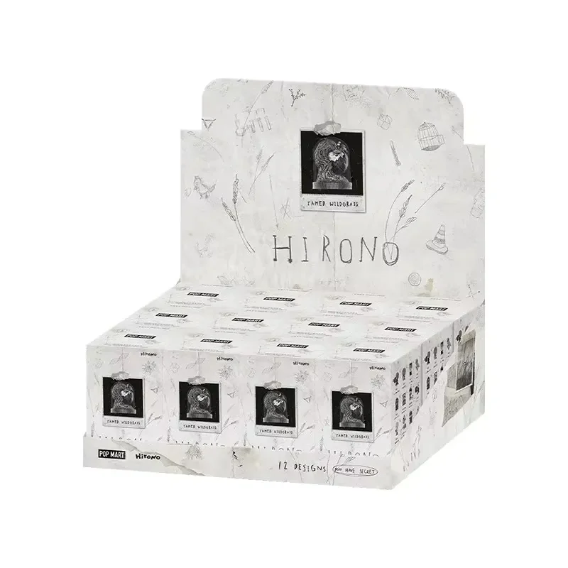 

POP MART Hirono TAMED WILDGRASS Series Blind Box Mystery Toy Figurines Collectible Desktop Dolls for Home Decor