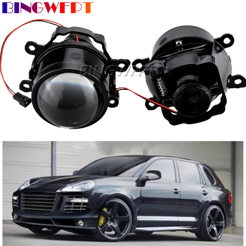 

1Pair Fog Lamp Daytime Running Light H11 For Porsche Cayenne 955 2002-2015 For Porsche Cayenne Closed Off-Road Vehicle 2011-2015