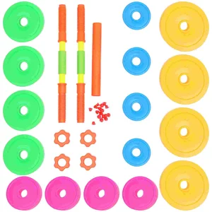 Adjustable Plastic Dumbbell for Kids, Exercise Equipment, Small Weights, Women Exercise Tool 10 Top Sales Gym Weights Kit - №4