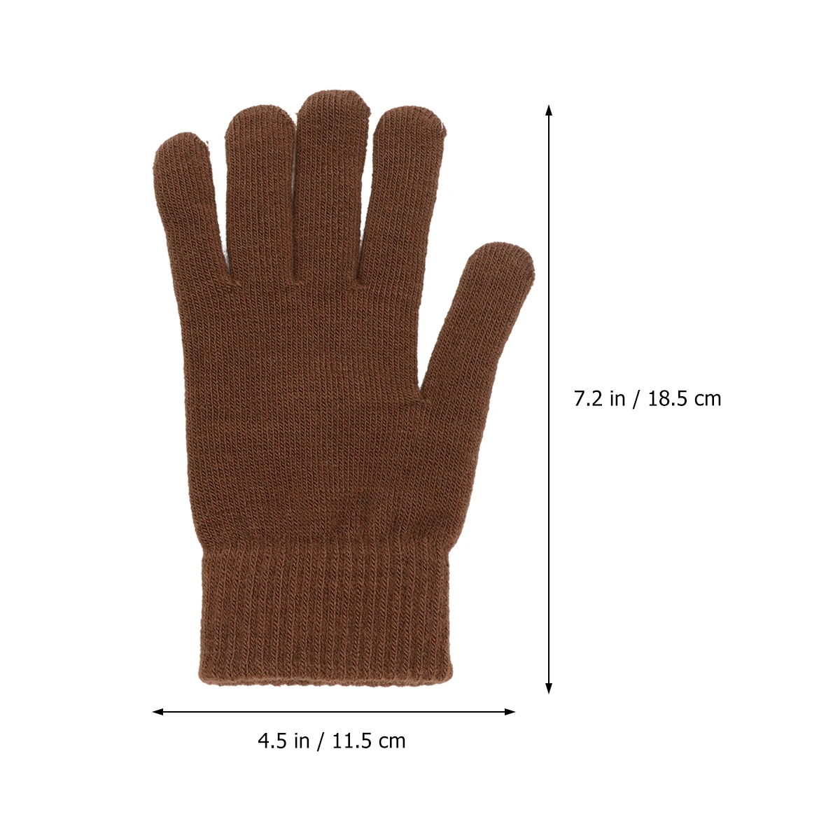 قفازات شتوية نسائية دافئة للطقس البارد بإصبع كامل معزولة للطقس البارد والشتاء الحراري المعزول بإصبع كامل #6