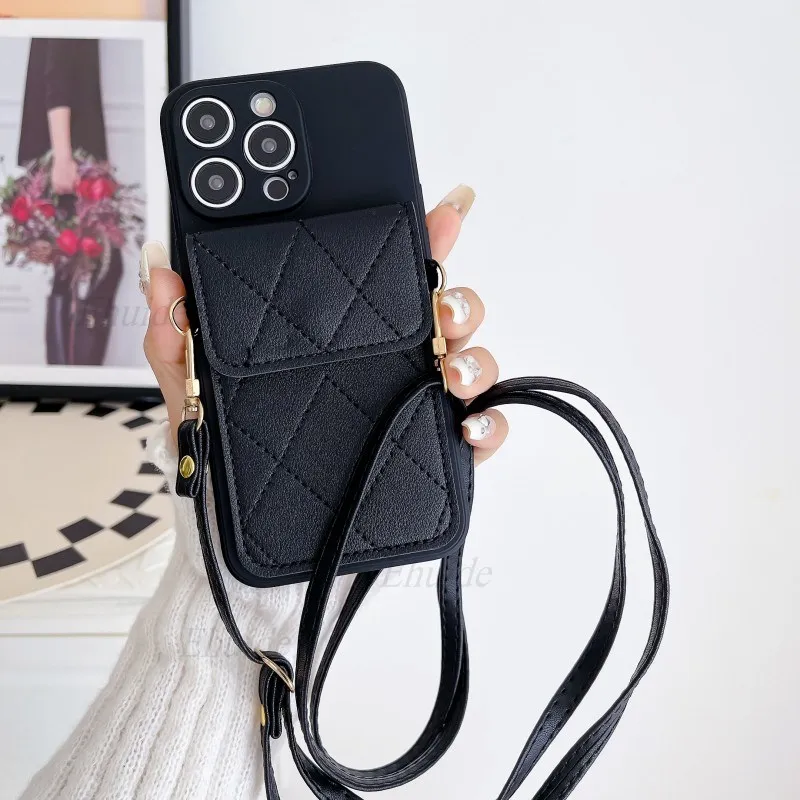 Brieftaschen-Schutzhülle mit Trageriemen für Samsung Galaxy A17 A37 A57 A56 A54 A55 A35 A36 A16 A34 A27 A15 Crossbody Lanyard Hals-Lederhülle – Detail 9