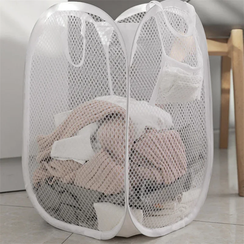 Laundry Basket Dirty Clothes Basket Storage Basket Nordic Clothes Bunch Mouth Toys Storage  Washing Househ