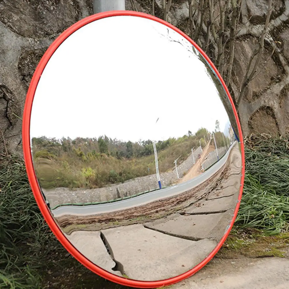 Specchio convesso professionale Sicurezza Traffico Vialetto Angolo di sicurezza Specchio convesso interno Curvo Angolo interno curvo Ampio Z9H3