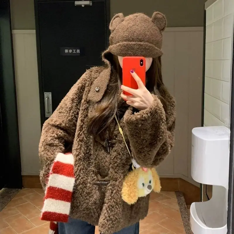 

Куртка из овечьей шерсти, новинка, женское пальто оранжевого цвета, цитрусовый оттенок, мандариновый тон, янтарный оттенок, имбирь, пигмент, ржавчина, оттенок моркови, нейтральный