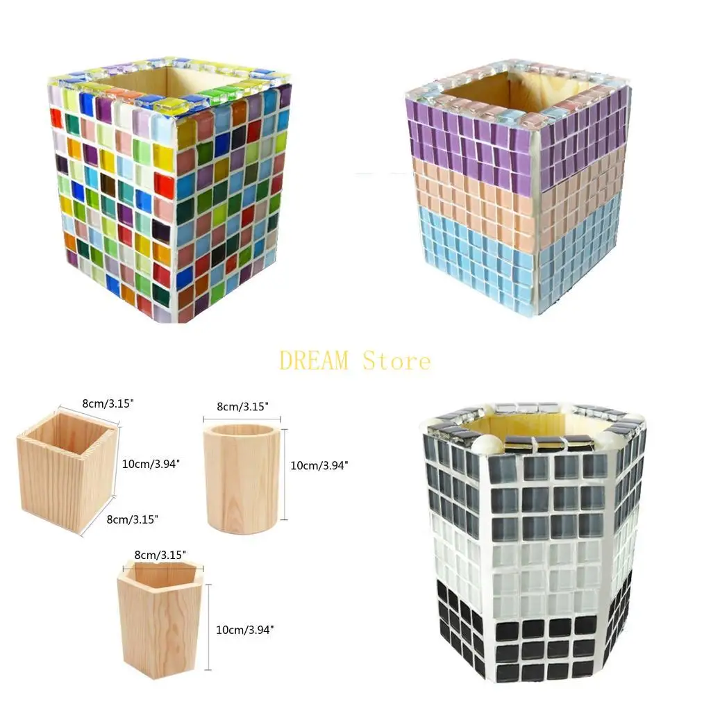 

Многофункциональный держатель для карандашей, круглый/шестигранный/квадратный контейнер для хранения чашек для стола, косметики,