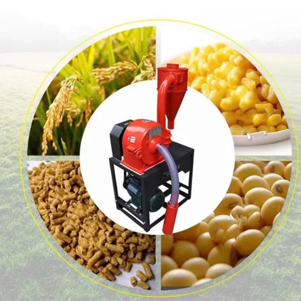 Poultry Feeding Agricultural Machinery Automatic Self-priming Corn Mill