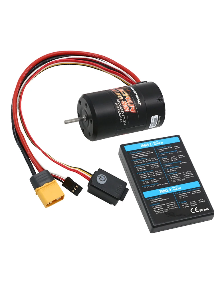 Hobbywing QuicRun Fusion SE 1200KV / 1800KV Sensorgesteuerter Brushless Motor mit integriertem 40A ESC 2-in-1 wasserdicht für 1/10 1/8 RC Auto Teile