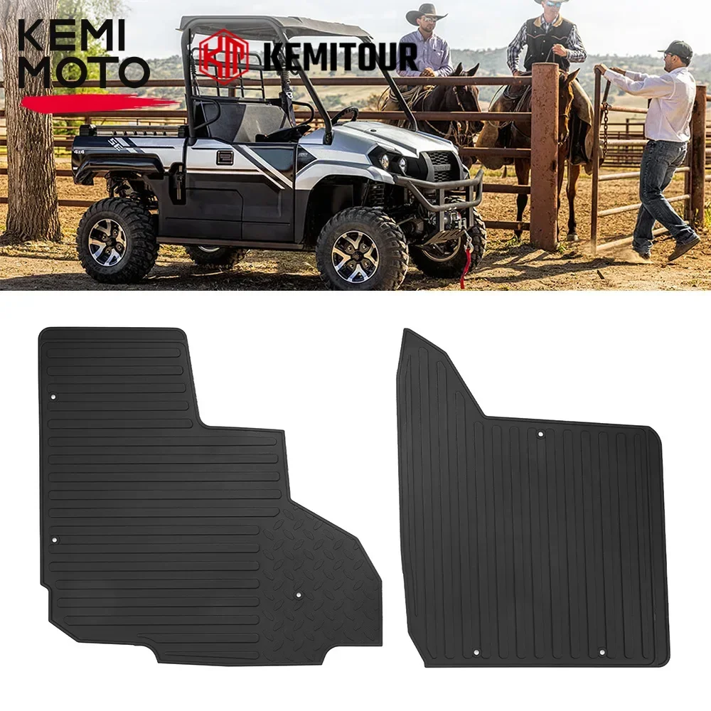 

Черный Напольный коврик KEMIMOTO UTV из ТПЭ #99994-1187, совместим с KAWASAKI MULE PRO MX CAMO SE EPS LE 2019-2023
