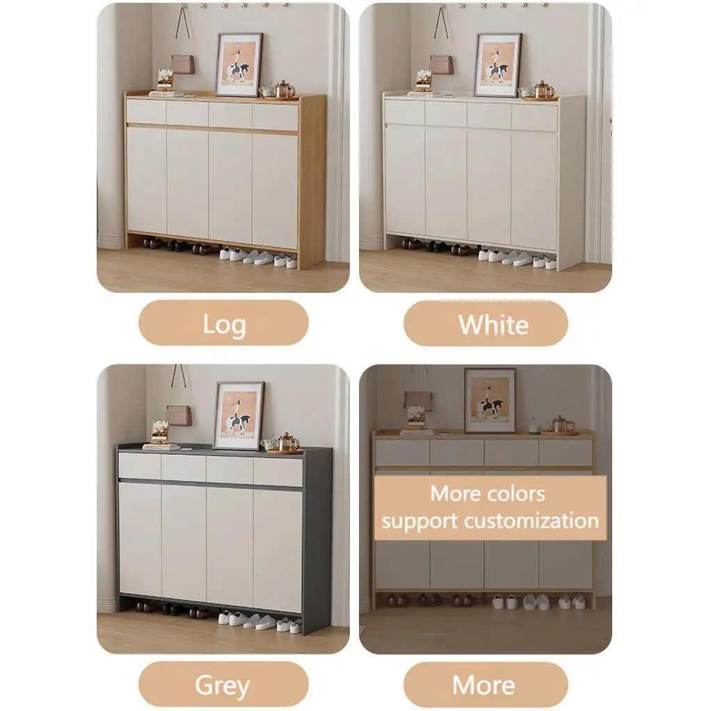 Modern  Shoe Cabinet Entrance Shoe Rack Cabinet Simple Home Furniture