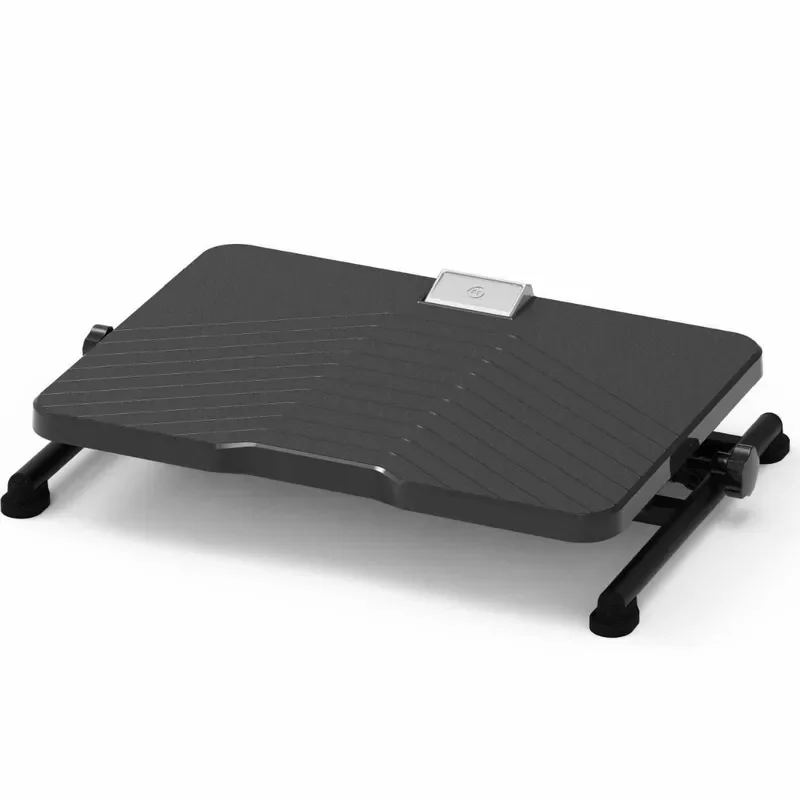 Ergonomic Foot Rest Stool Adjustable Pedal for Office Lunch Break Anti Tilt Design with Stable Legs Comfortable Kinetic