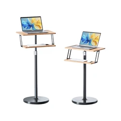 Laptop Stand Computer Stand Floor Standing Work Computer Standing Office Support