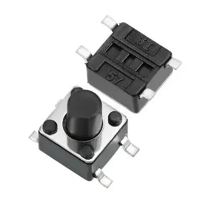 apply 6x6x4.3 Normally Closed Patch Touch Switch 4-Foot Button 6*6*4.3 Micro Motion Switch Button a Pack of 1000 Pieces