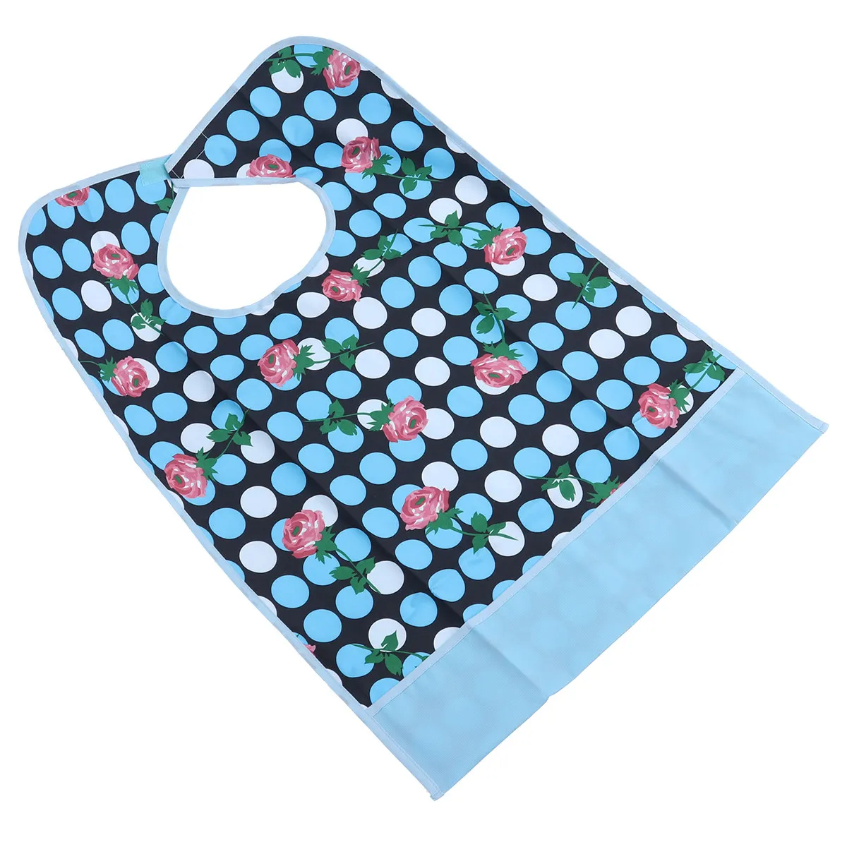 

Водонепроницаемый двухслойный нагрудник для взрослых, пригодный для машинной стирки, идеально подходит для лежачих больных, впитывающий.