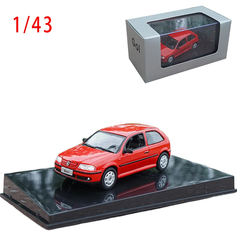 Diecast 1/43 Size Gol VW Model Car GOL Alloy Car Model Collection Display Hobby Original Box