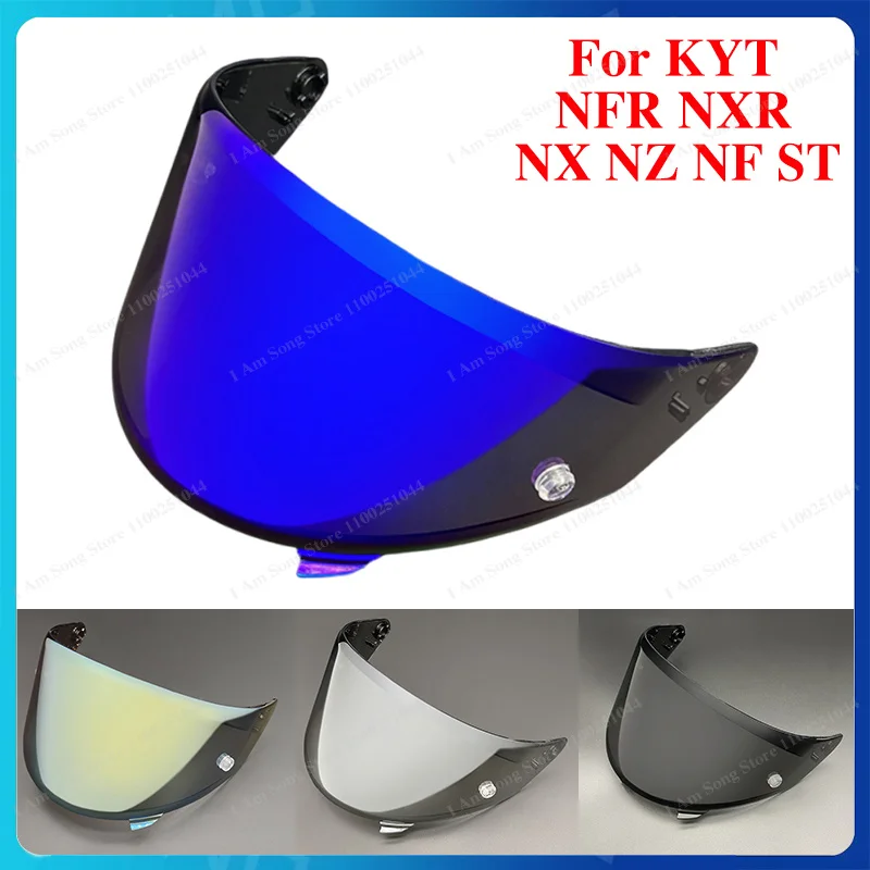 Motorcycle Helmet Lens For KYT NFR NX NXR NZ NF ST Anti-UV Dustproof Windproof Transmittance Visor Replacement Helmet Visors