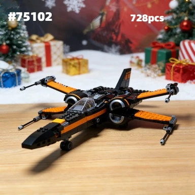

Конструктор Star Wars X-Wing Fighter 75102, модель самолета, подарок-украшение, новинка, игрушка-подарок
