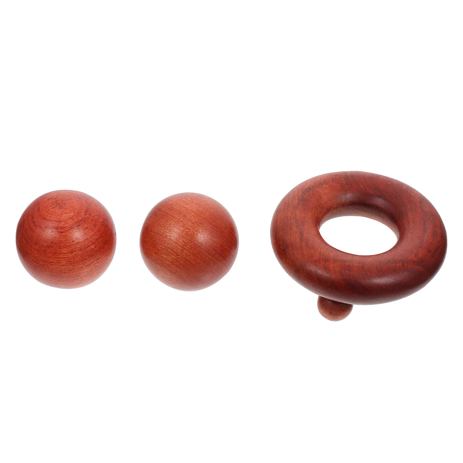 

2Pcs H Massage Tool Wooden Massage Tool Body Massager Pear Acupoint Full Body Supply