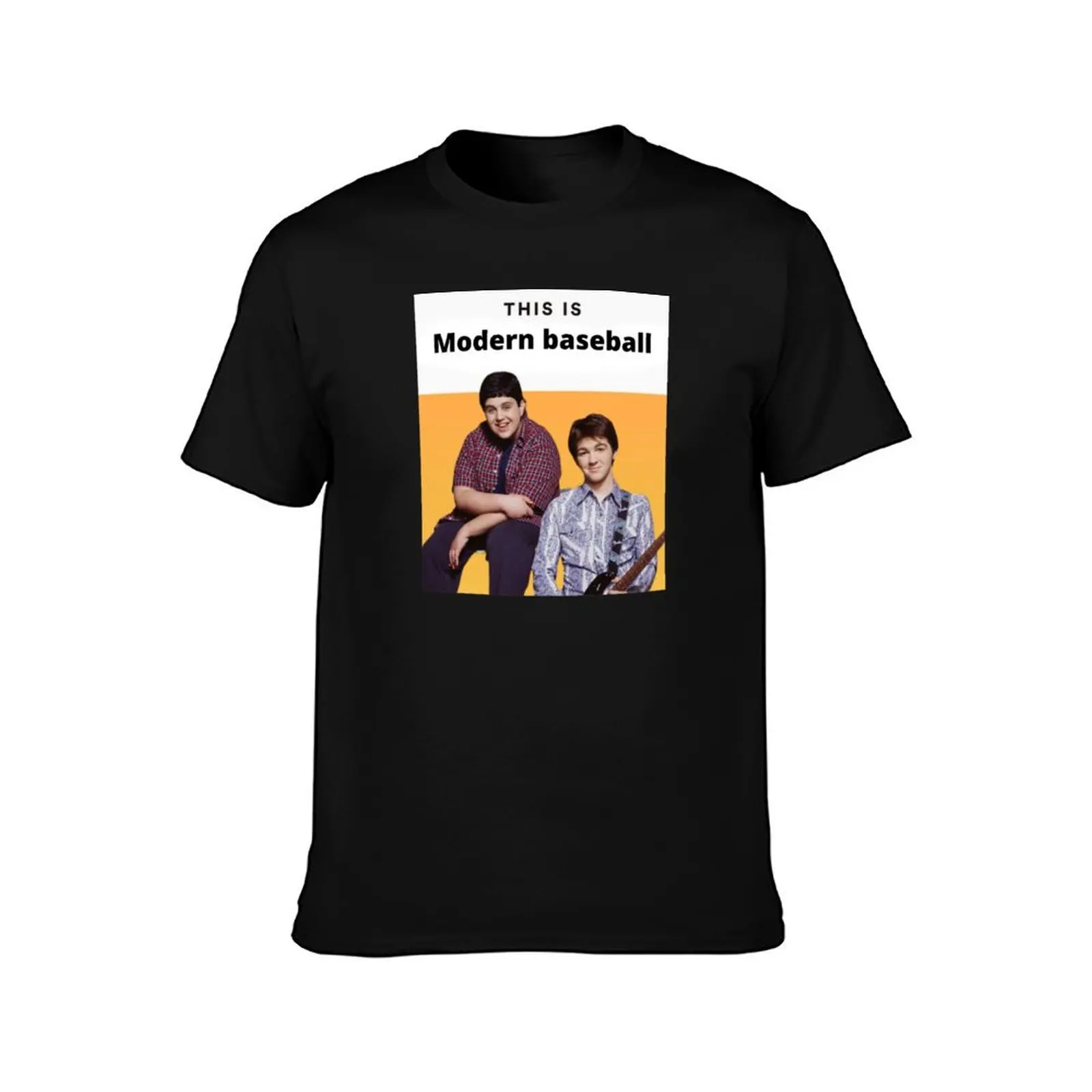 Modernbaseball - Playlist logo T-Shirt Graphic Print Short Sleeve T-Shirt
