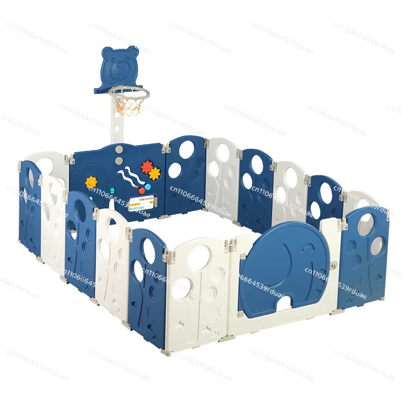 Children's protective ground game fence Children's toddler folding indoor household baby crawling mat