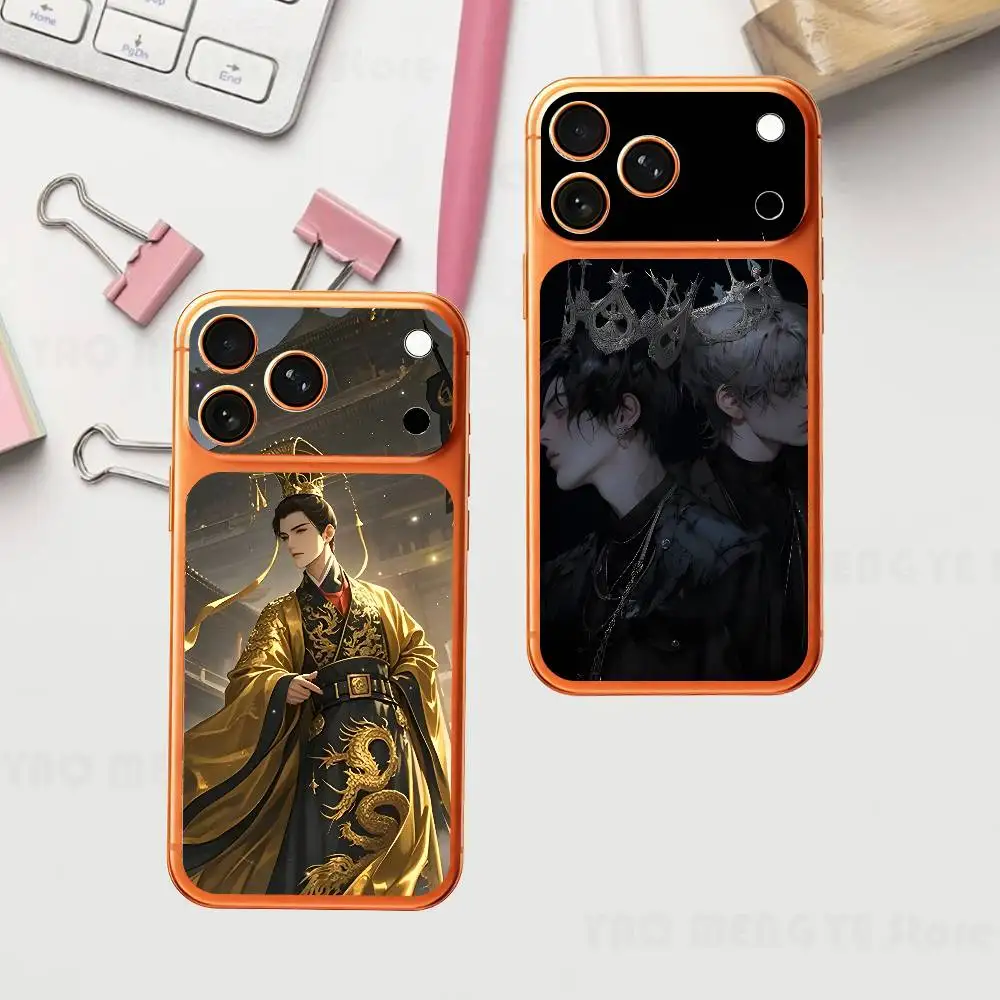 

Monarch King Plain Decal Skin For IPhone17 Pro ProMax Back Film Cover Wrap Anti-scratch Durable Sticker