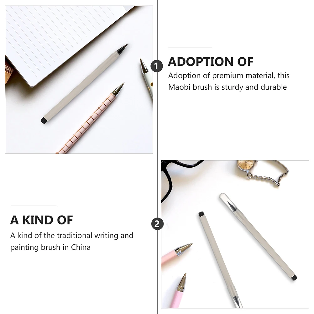 

Refillable Calligraphy Brush Pen Writing Drawing Soft Tip Large Ink Storage Office School Stationery Sumi e Painting Tool
