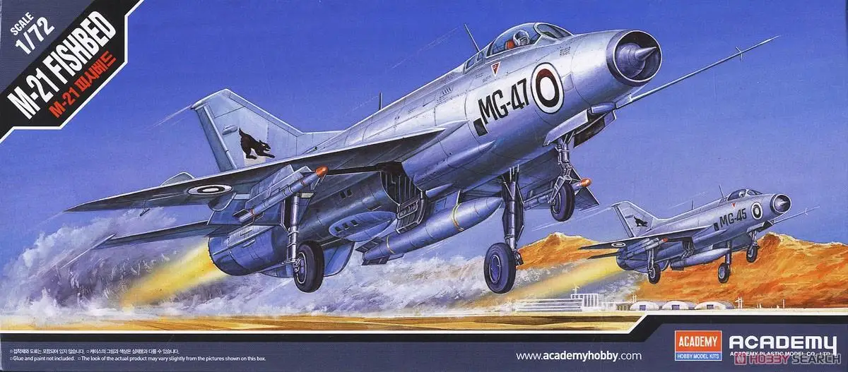 Academy 12442 1/72 MiG-21MF Fishbed (Plastic model)