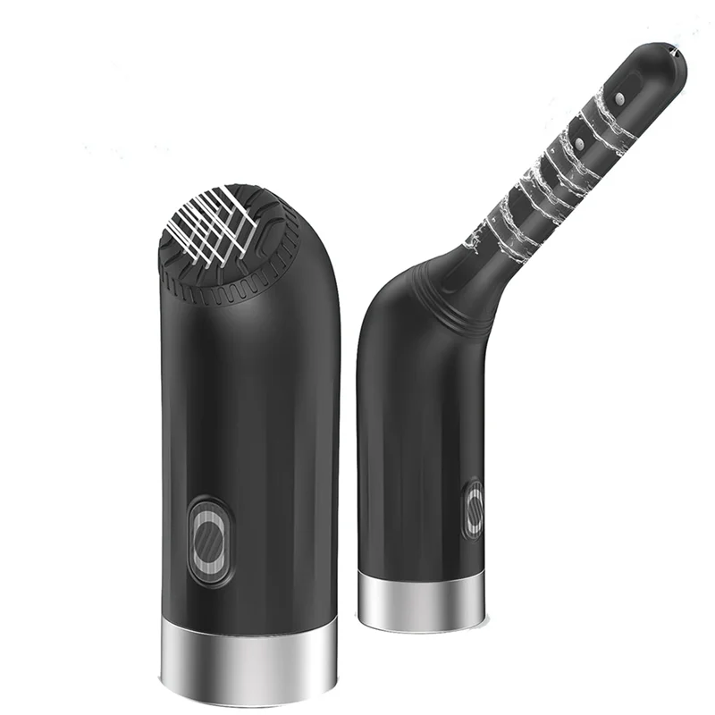 AY03-2X حقنة شرجية للرجال والنساء، بخاخ بيديت كهربائي أوتوماتيكي للسفر الشخصي بيديت الدوش لتنظيف القولون الشرج