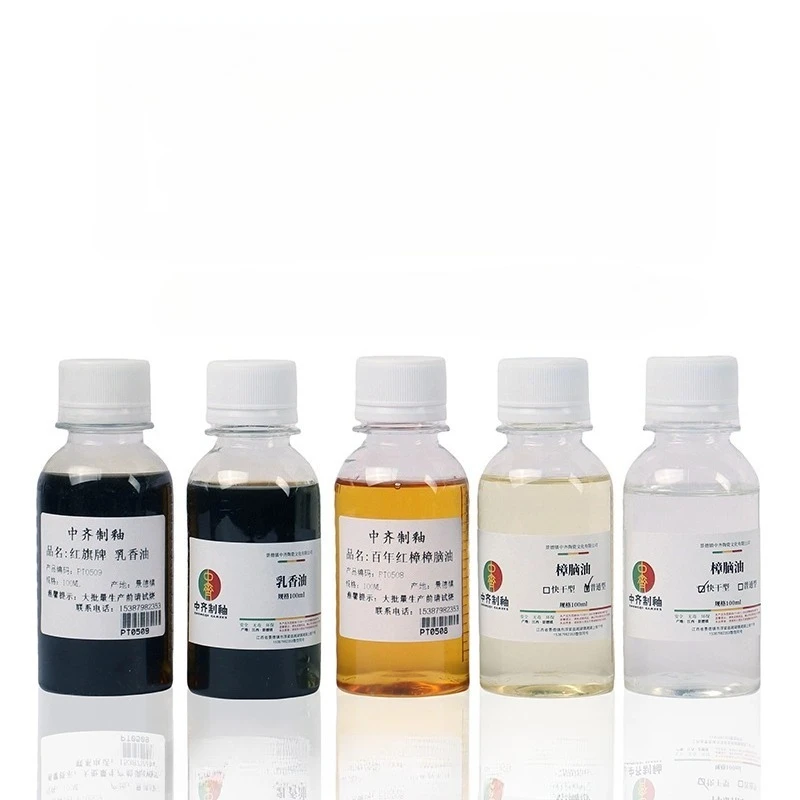 100ml Overglaze Color Camphor Oil Milk Sesame Oil Pottery Teacher Recommended Glaze Toner