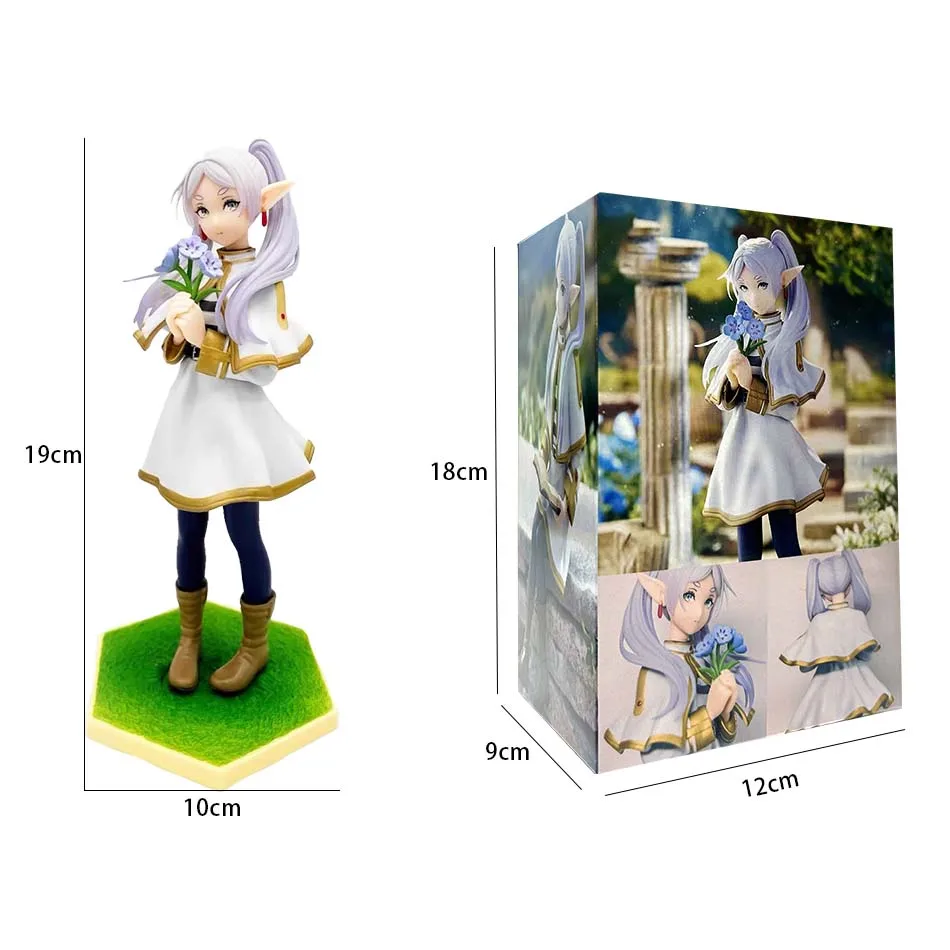 Figura de tapón de fideos de Anime Sousou no Fern, 14,5 CM, Frieren Beyond Journey's End, modelo Frieren, juguete para regalo, figura de acción de colección