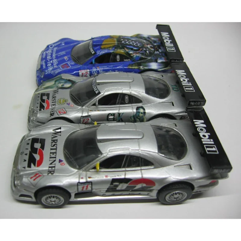 Coche de carreras clk-gtr a escala 1:43, coche deportivo