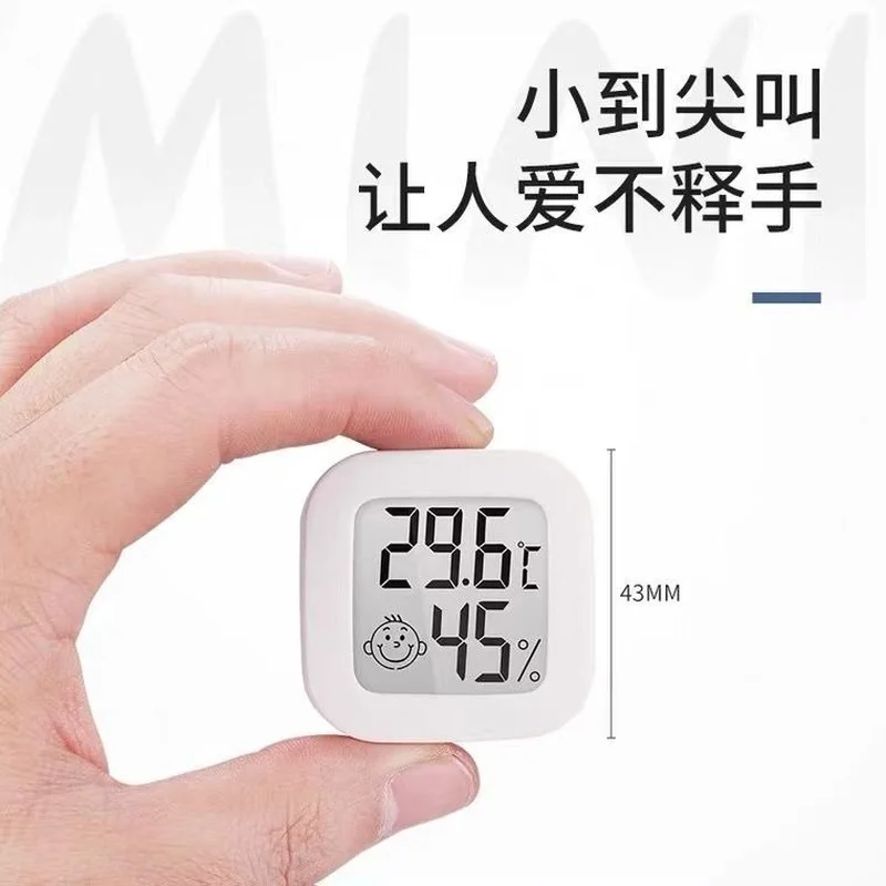 Mini LCD Digital Thermometer Hygrometer Indoor Outdoor Temperature Home Hydrometer Gauge Sensor Temperature Humidity Meter Tool