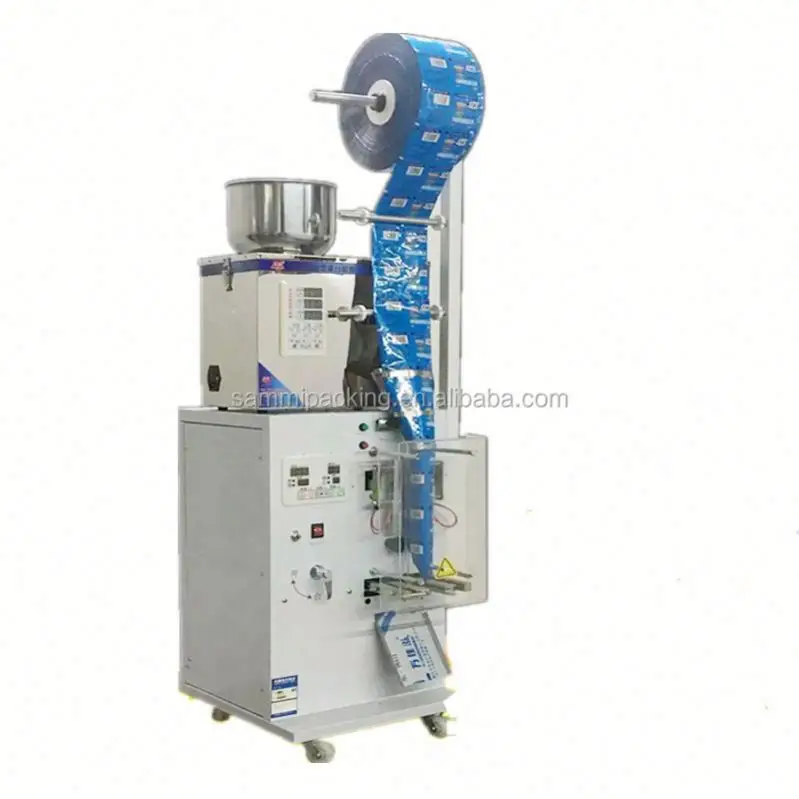 2024 Semi-automatic spiral vibration packer, vegetable seed packing machine with sealer