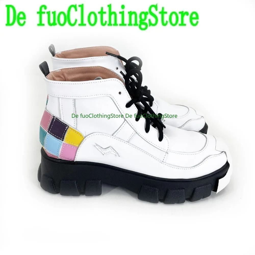 Game Cosplay Shoeswomen's PU High Heels Men's Halloween Celebration Party Propsclothing Customization