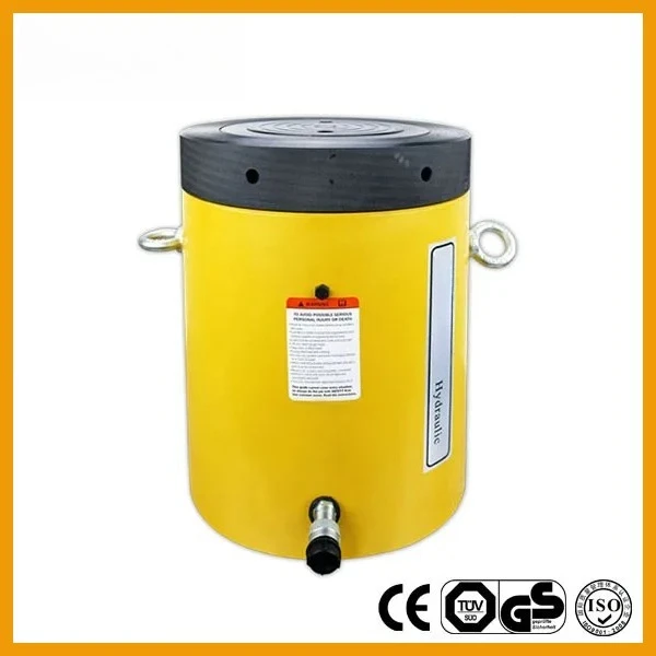 100 Ton Locking Nut Piston Rod Hydraulic Cylinder